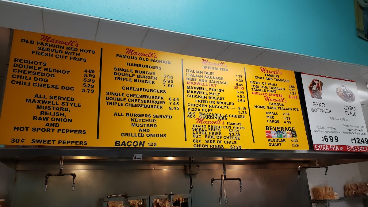 Maxwell's Beef Menu - Image 4